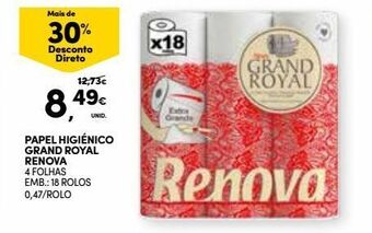 Continente Bom dia Papel higiênico renova promoção