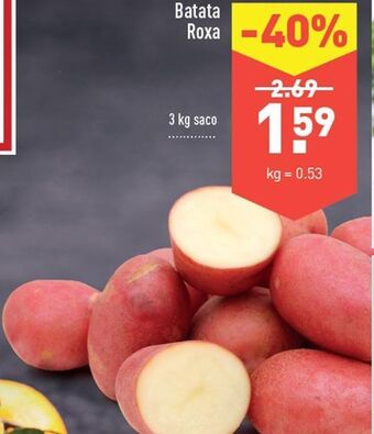 ALDI Batatas promoção