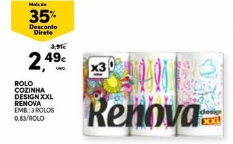 Continente Bom dia Papel toalha renova promoção