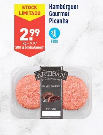 ALDI Hambúrguer promoção