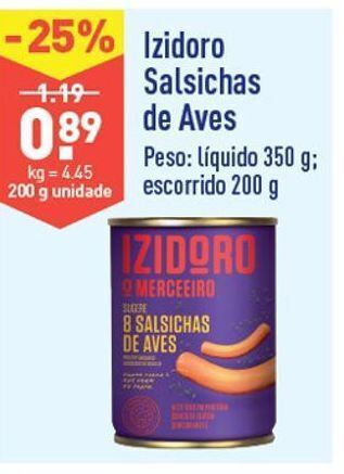 ALDI Salsicha izidoro promoção