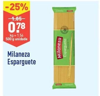 ALDI Macarrão milaneza promoção