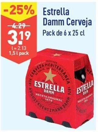 Cerveja estrella damm