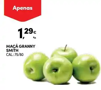 Continente Maçã Granny Smith 75/80 promoção