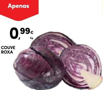 Continente Couve Roxa promoção
