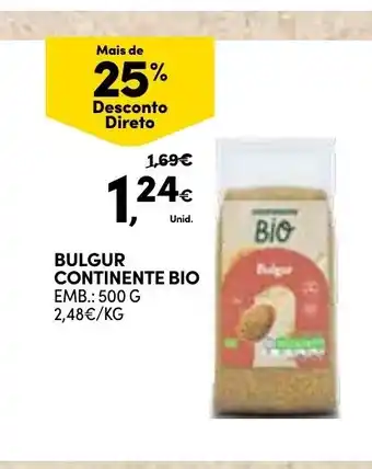 Bulgur Continente Bio