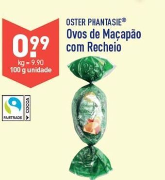 ALDI Ovo de chocolate promoção