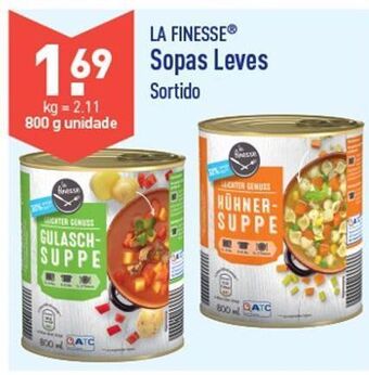 ALDI Sopa promoção