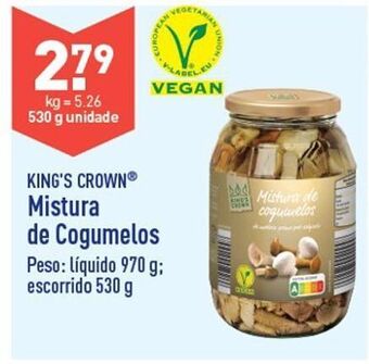 ALDI Cogumelos promoção