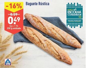 ALDI Baguette promoção