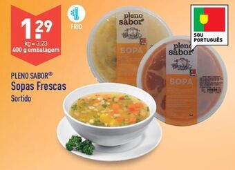 ALDI Sopa promoção