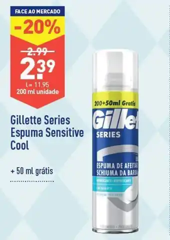 ALDI Espuma de barbear gillette promoção