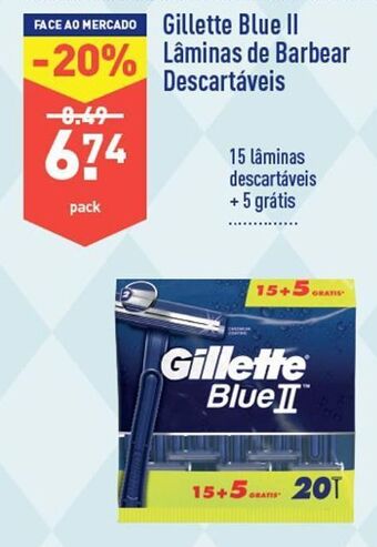 ALDI Barbeiro gillette promoção