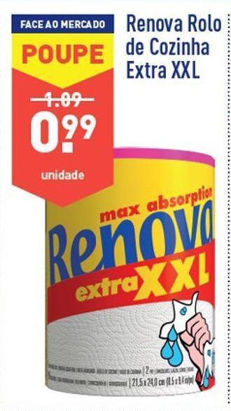 ALDI Papel toalha renova promoção