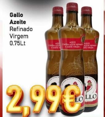 Belita Azeite extravirgem gallo promoção