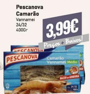 Belita Camarão pescanova promoção