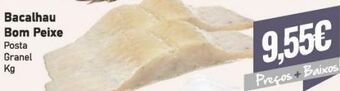 Belita Bacalhau promoção