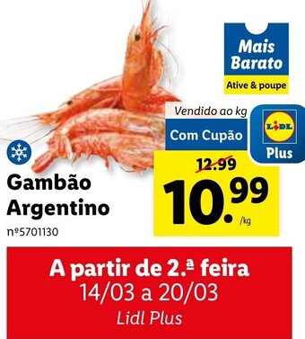 Lidl Gambão Argentino promoção