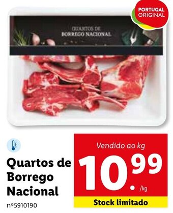Quartos de Borrego Nacional