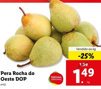 Lidl Pera Rocha do Oeste DOP promoção