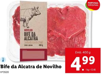 Lidl Bife da Alcatra de Novilho 400g promoção