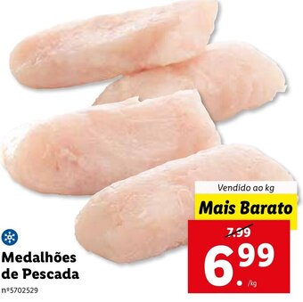 Lidl Medalhões de Pescada promoção