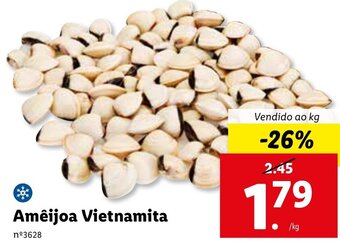 Lidl Amêijoa Vietnamita promoção