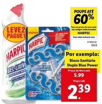 Lidl Bloco Sanitário Duplo Blue Power promoção