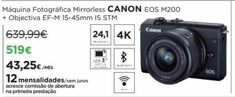 El Corte Inglés Câmera fotográfica canon promoção