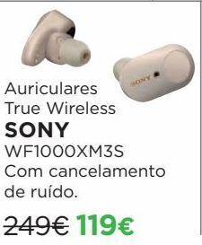 El Corte Inglés Auriculares sony promoção