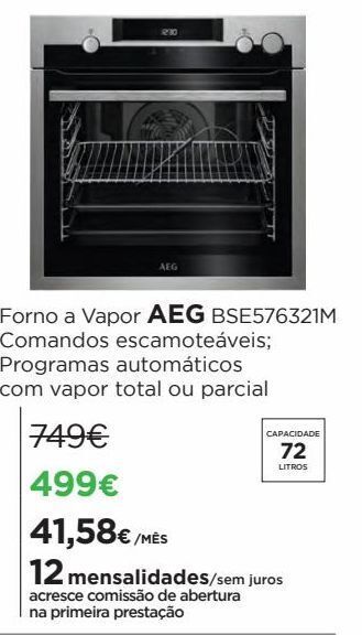 El Corte Inglés Forno multifunções aeg promoção