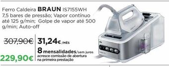 El Corte Inglés Ferro de engomar braun promoção