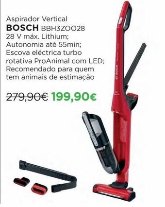 El Corte Inglés Aspirador vertical bosch promoção