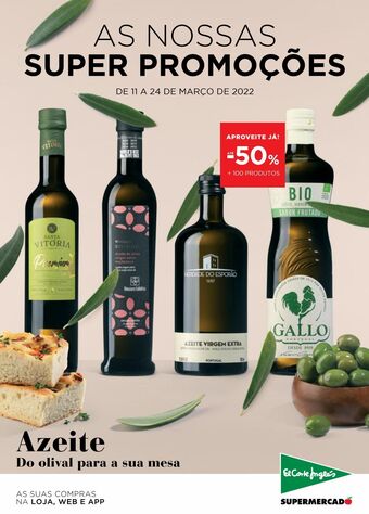 El Corte Inglés Azeite promoção
