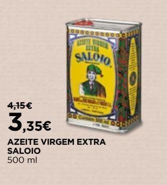 El Corte Inglés Azeite virgem saloio promoção