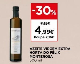 El Corte Inglés Azeite virgem promoção