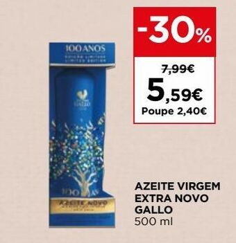 El Corte Inglés Azeite extravirgem gallo promoção
