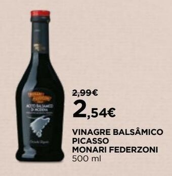 El Corte Inglés Vinagre balsâmico promoção