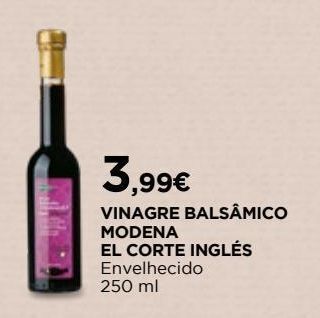 El Corte Inglés Vinagre balsâmico el corte inglés promoção