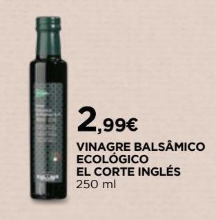 Vinagre balsâmico el corte inglés