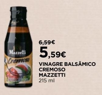 El Corte Inglés Vinagre balsâmico mazzetti promoção
