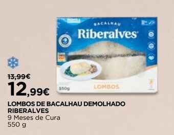 El Corte Inglés Bacalhau demolhado riberalves promoção
