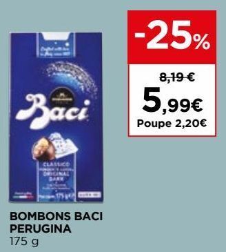 El Corte Inglés Bombons perugina promoção