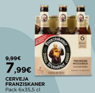 El Corte Inglés Cerveja franziskaner promoção