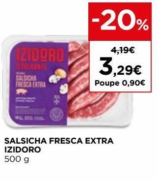 El Corte Inglés Salsicha izidoro promoção