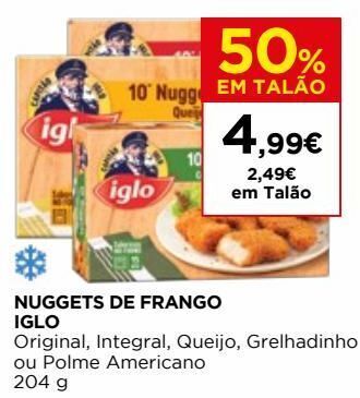 El Corte Inglés Nuggets de frango iglo promoção