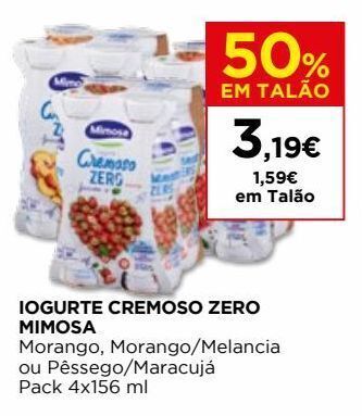 El Corte Inglés Iogurte mimosa promoção