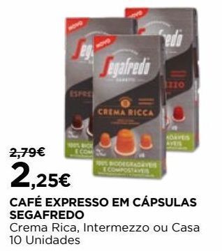 El Corte Inglés Cápsulas de café promoção