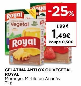 El Corte Inglés Gelatina royal promoção