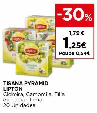 El Corte Inglés Chá lipton promoção